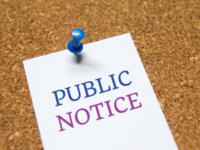 Public Notice: Vacant Land Purchase for Affordable Housing Development