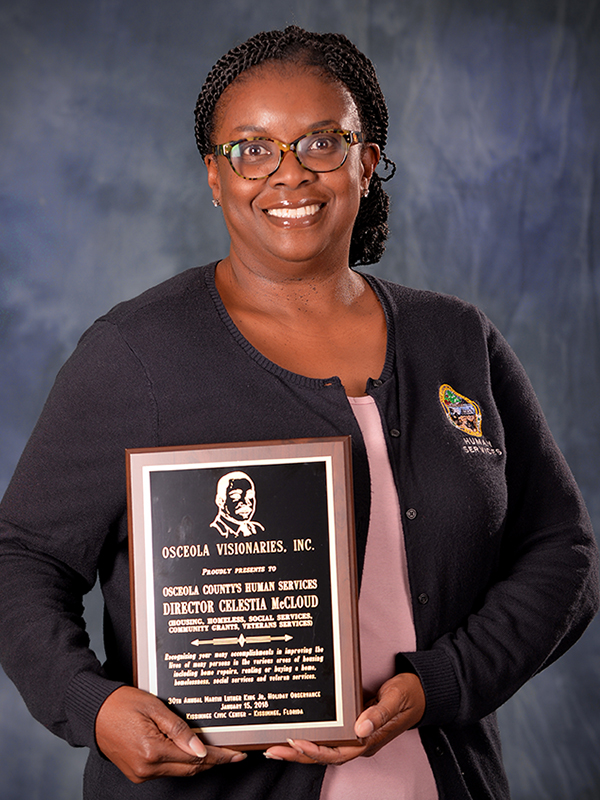 McCloud Honored by Osceola Visionaries during MLK Jr. Event