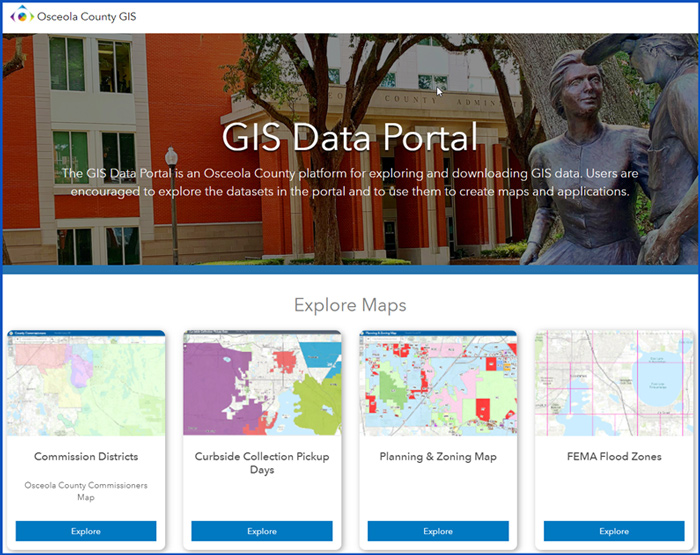 Osceola County Launches New GIS Portal