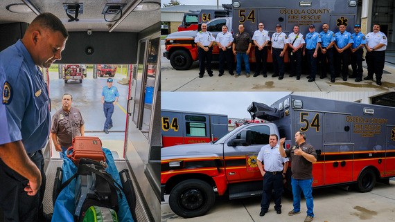 Osceola County Celebrates New Rescue 54
