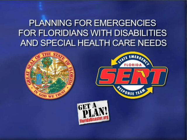 Emergencies for Floridians with Disabilities