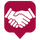 Partner Agency shaking hands icon