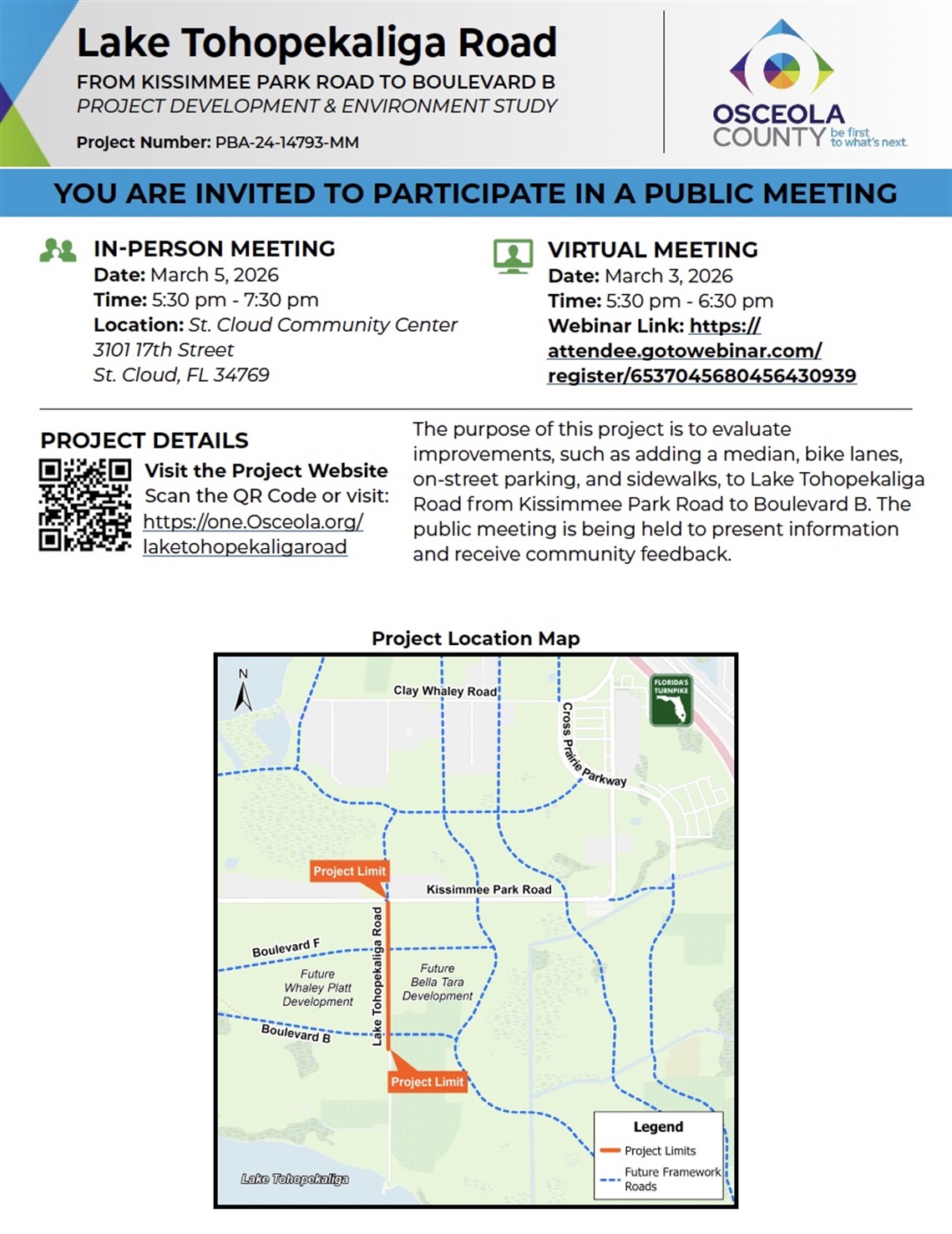 This meeting will be available virtually on 03/03 and in-person 03/05 at the address provided.