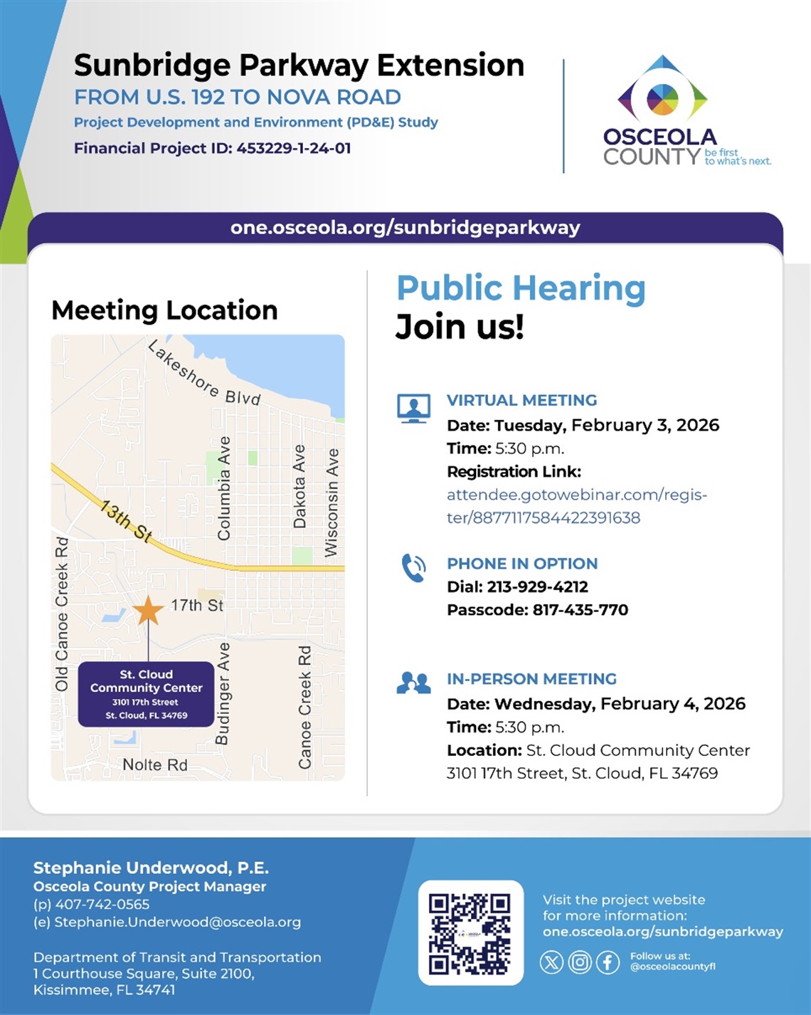 This meeting will be available virtually on 02/03 and in-person 02/04 at the address provided.