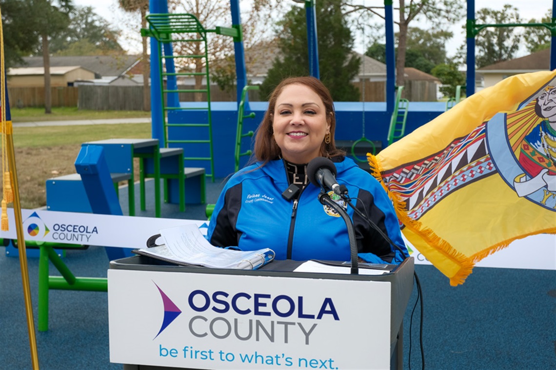 Janer Opens Buenaventura Lakes Exercise Pad at 65th Infantry Veterans Park