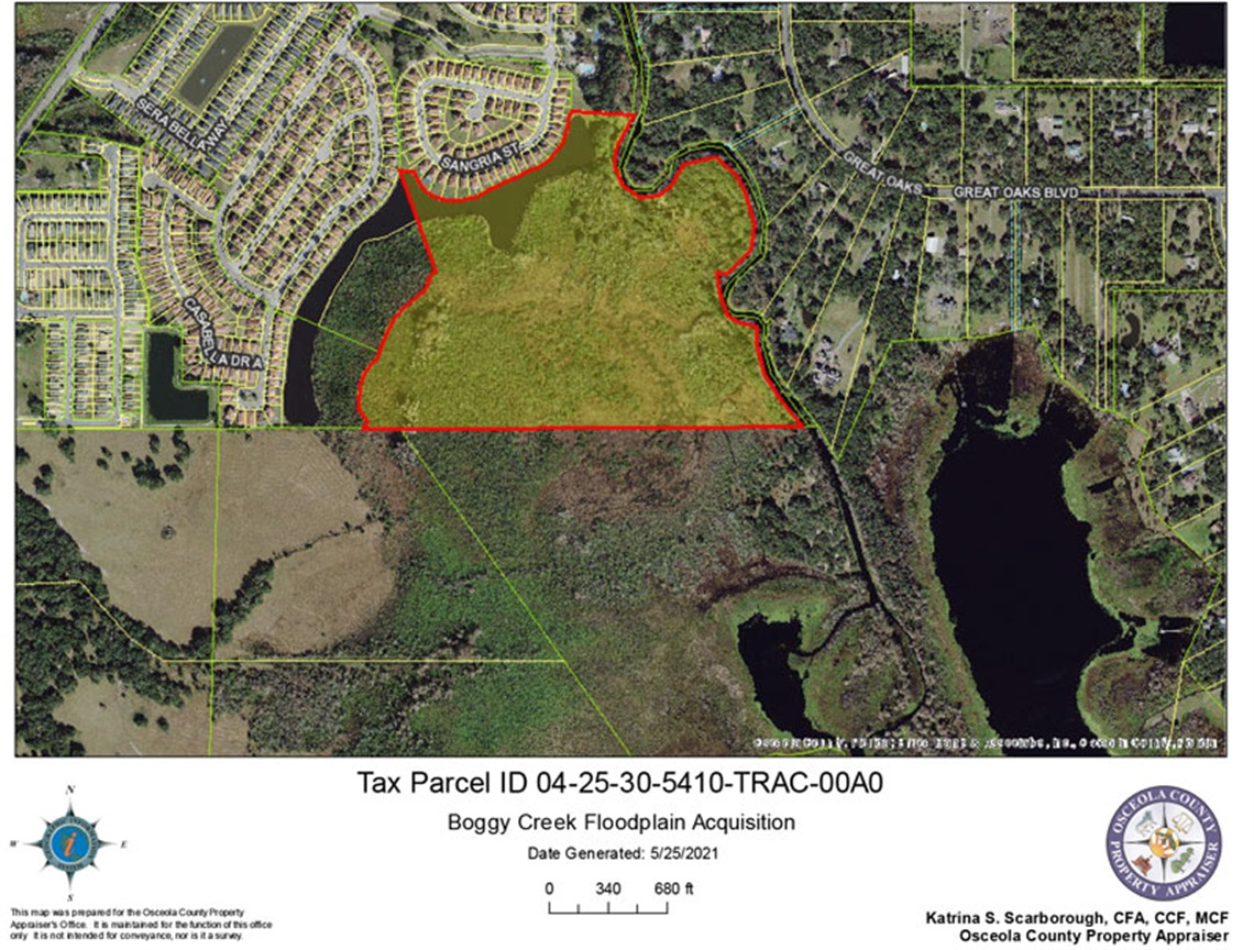 Osceola County Acquires 70 Acres for Stormwater Management
