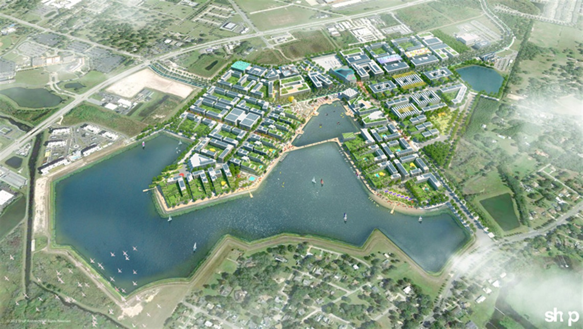Sciame Presents NeoCity’s City Center Plan to Osceola Commissioners