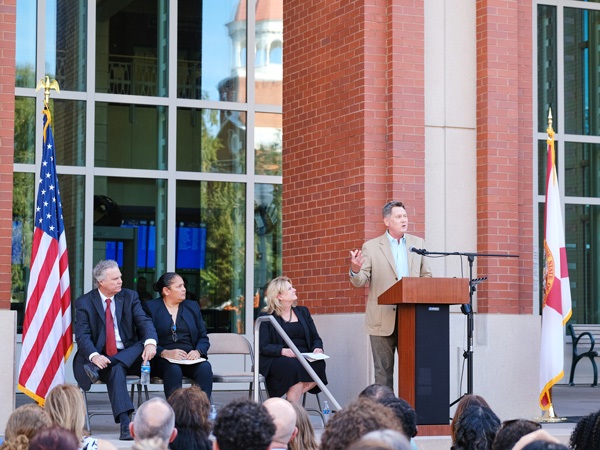 Osceola County Courthouse Dedicated to Jon B. Morgan