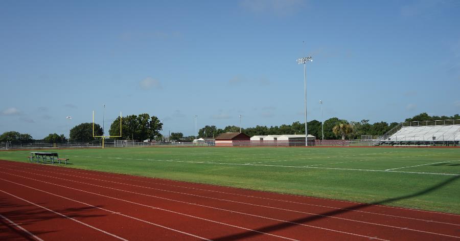 Commissioner Booth announced plans to convert St Cloud High's football field from grass to artificial turf