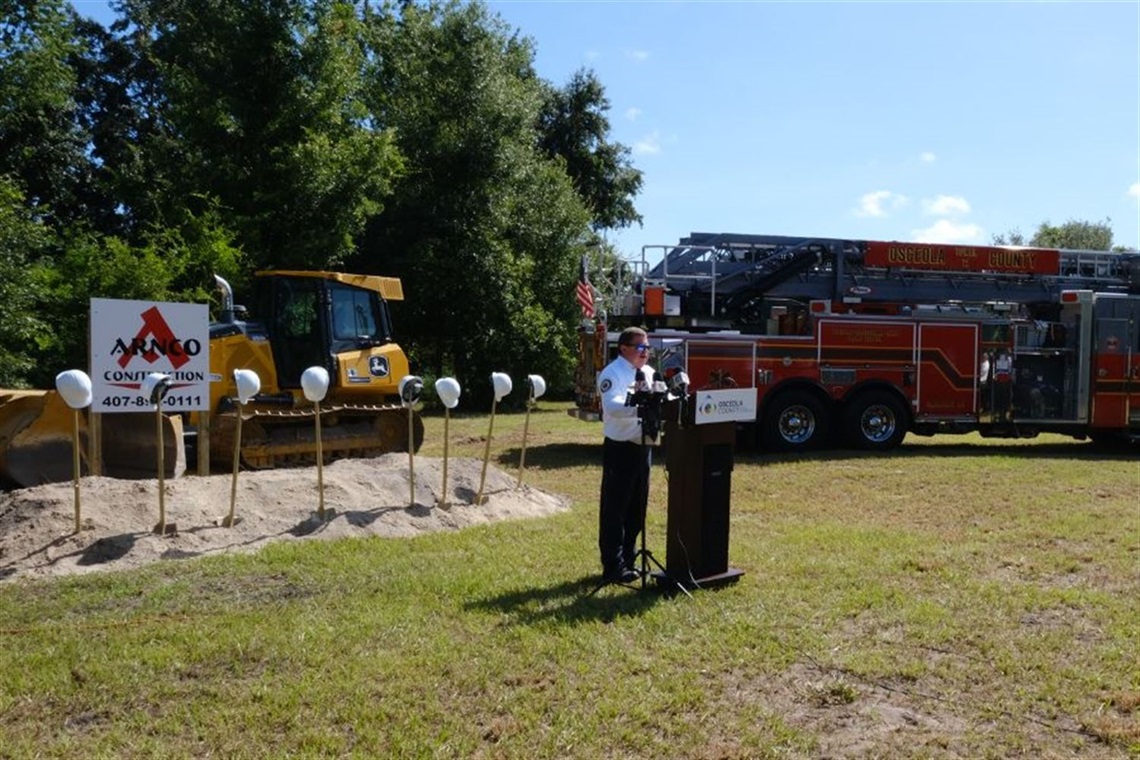 Osceola Breaks Ground on Station 45