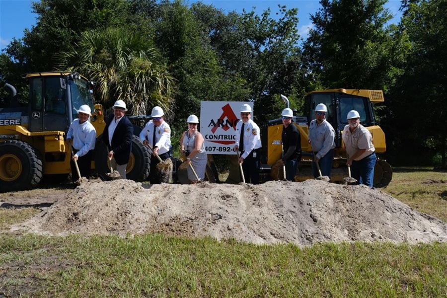 Osceola Breaks Ground on Station 45