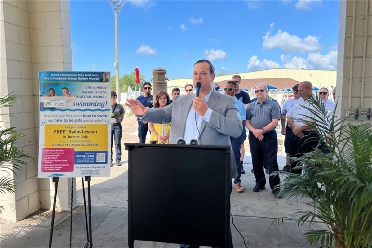 Commissoner Booth Osceola County Commissioner Booth Sponsoring Free Swim Lessons for ...